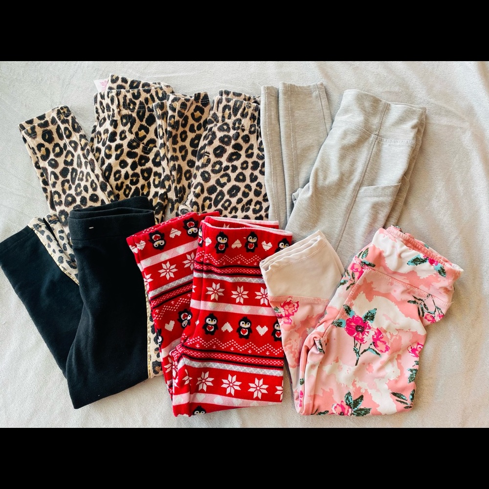 Girls Size 4t Leggings Bundle